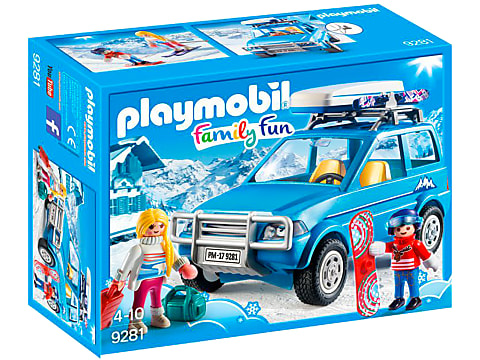 Playmobil family fun car clearance