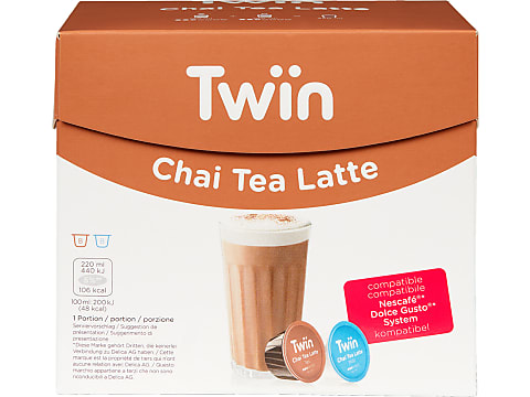 Buy Twin Chai Tea Latte Capsules de th Chai Latte syst me