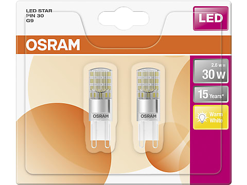 Osram led star clearance pin 30 g9