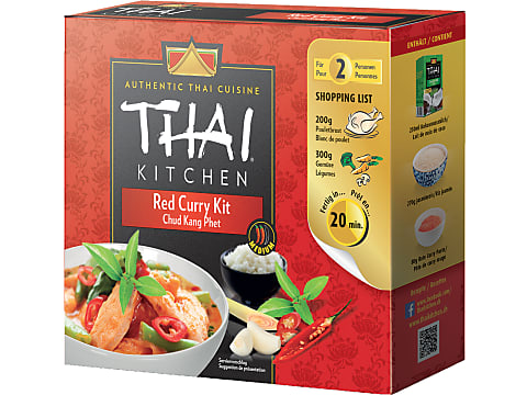 Pâte au cari rouge authentique Thai Kitchen