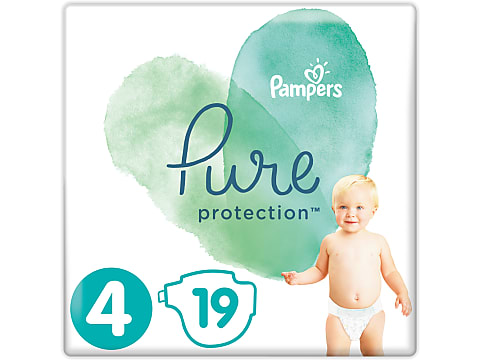 Pampers pure protection diapers size 4 new arrivals