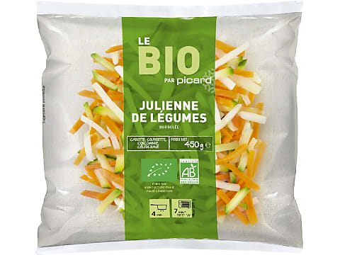 Kaufen Picard Bio · Julienne de légumes Bio · carotte, courgette, concombre  et céleri rave • Migros