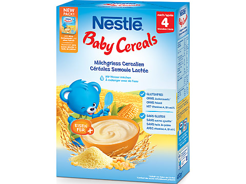 Baby cereal without milk discount