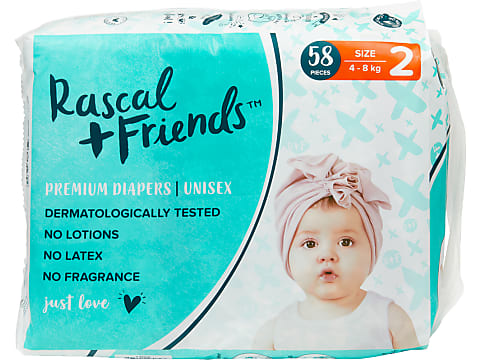 Buy Rascal Friends Infant Diapers Size 2 4 8kg Migros