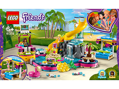 Lego Friends: Pool Party - Jogo Grátis Online