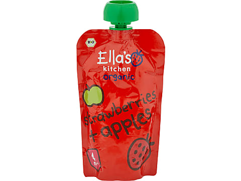 Buy Ella s Kitchen Strawberry and apple puree Organic from 4