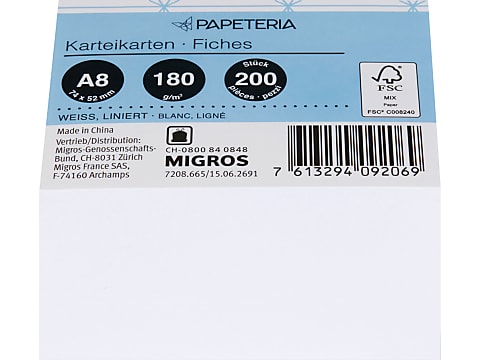 Achat Papeteria · Etiquettes autocollantes à copier · 50 feuilles