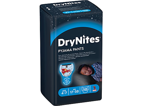 Achat Huggies DryNites · Culottes absorbantes pour la nuit · 4-7