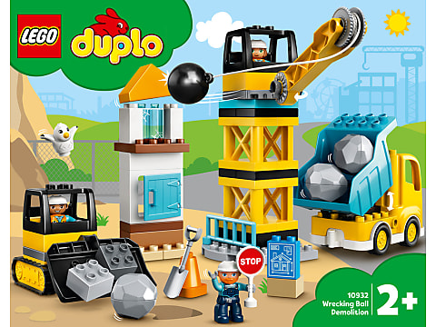 Lego duplo wrecking online ball demolition construction set