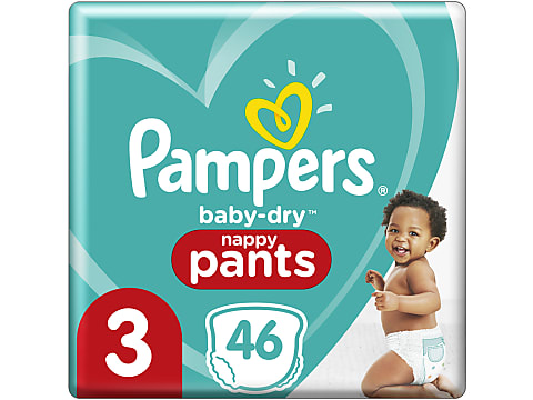 Pampers Couches Baby Dry Pants Midi taille 3 