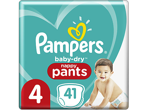 Achat Pampers Baby Dry · couches · Taille 4 9-15kg, Nappy Pants • Migros