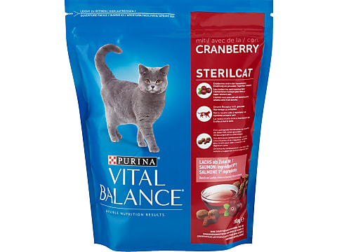 Buy Vital Balance Purina dry food for cats salmon cranberry