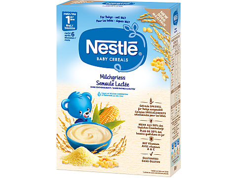 Nestl Baby Cereals Milk Semolina Cereals without added sugar