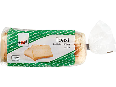 Acquista M-Budget · Pane bianco di frumento per toast • Migros
