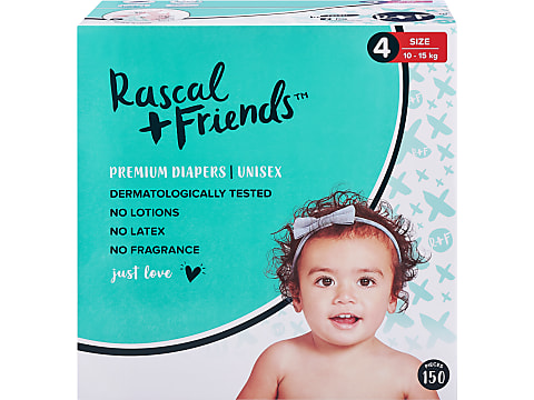 Rascal and friends deals diapers size 4