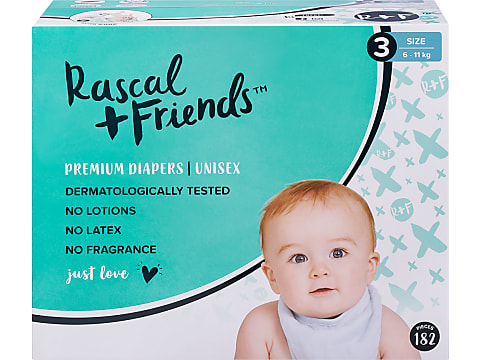 Rascal + Friends Nappies Size 6 Junior
