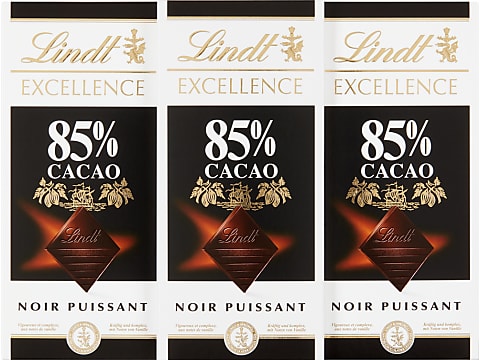 Tablette de chocolat Lindt Excellence 85% cacao - 100g