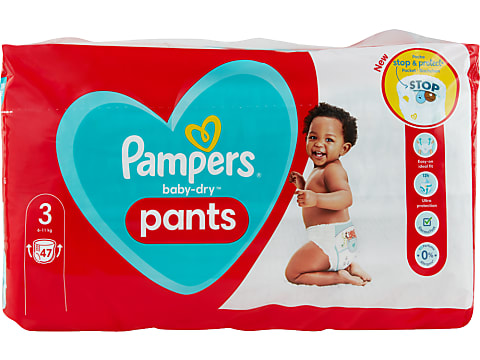 Couches Bébé Baby-Dry Taille 5 11kg-16kg PAMPERS