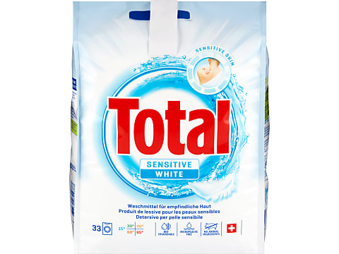 Achat Total Sensitive Color · Lessive liquide · Hypoallergénique:  spécialement conçu pour les peaux sensibles • Migros