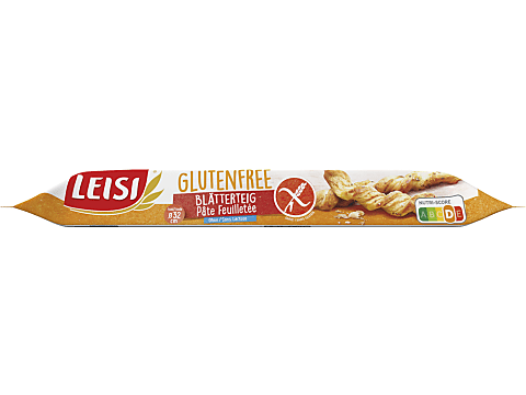 Acquista Leisi · Pasta sfoglia senza glutine · rotondo e abbassato 32cm •  Migros