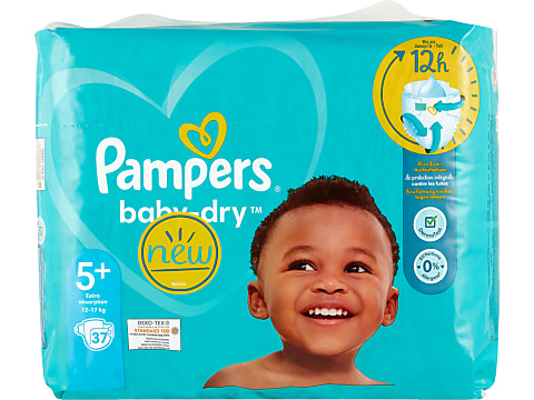 Buy Pampers Baby Dry Diapers Size 5 12 17kg Migros