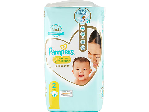 Achat Pampers Premium Protection · Couches · Taille 2 - 4-8kg • Migros