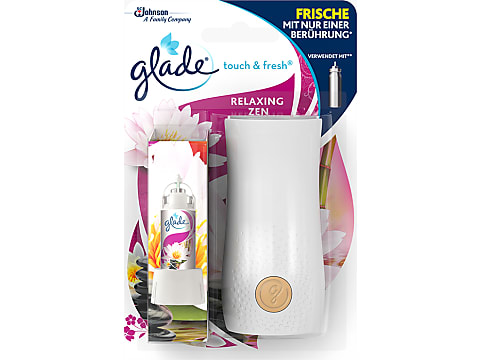 Kaufen Glade Touch & Fresh · Halter & Mini-Lufterfrischer-Spray · Relaxing  Zen • Migros