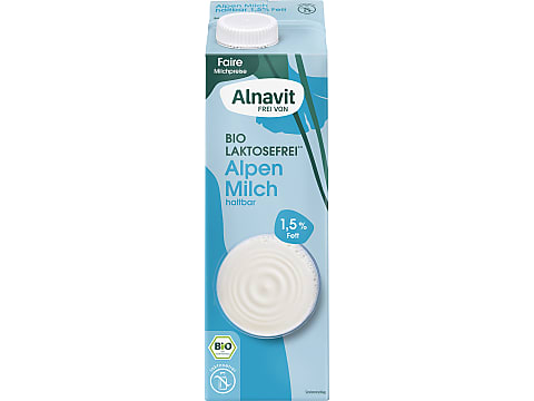 Achat Alnavit Bio · Lait partiellement écrémé · 1.5% de gras, UHT, sans  lactose • Migros