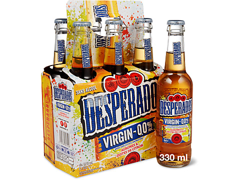 Buy Desperados Virgin · Flavoured beer · Alcohol free • Migros Online