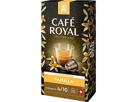 Café Royal Noisette Flavoured 10 Capsules pour Cafetière à Café