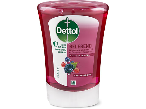 Dettol Savon liquide recharge pour No-Touch, 250 ml 