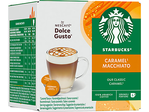 STARBUCKS® Coffee Pods  NESCAFÉ® Dolce Gusto®