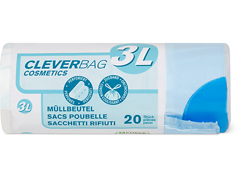 Achat CleverBag Cosmetics · Sacs poubelle · 3L • Migros