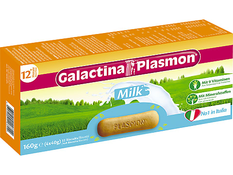 Galactina Plasmon Baby biscuits with milk From 12 months Migros