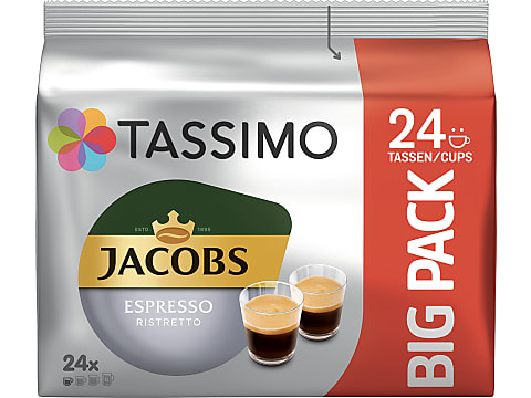 Tassimo Jacobs Coffee Capsules Espresso Ristretto systeme Tassimo Migros Online