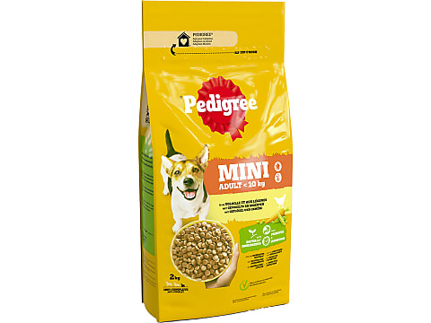 Pedigree Mini Adult dry food for dogs Chicken and vegetable
