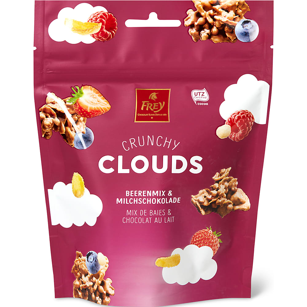 Buy Frey crunchy clouds • Milk chocolate with cornflakes, rice crispies ...