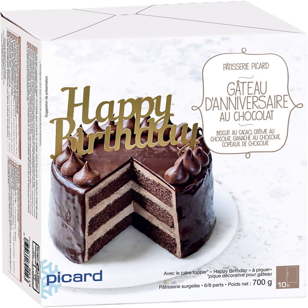 Achat Picard Gateau D Anniversaire Au Chocolat Migros Online