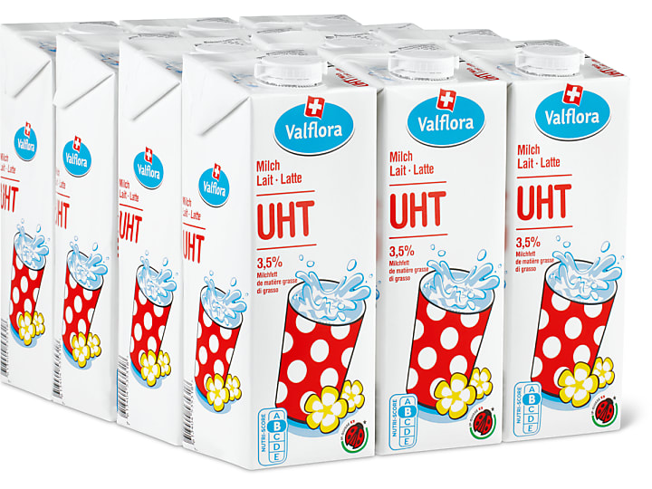 Valflora IP-SUISSEVollmilch 12x1l